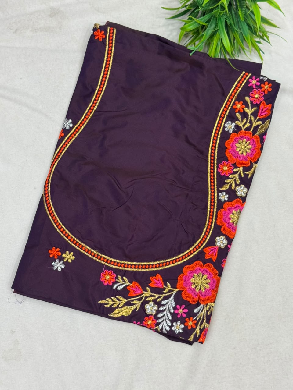Unstitched Designer Work Blouses