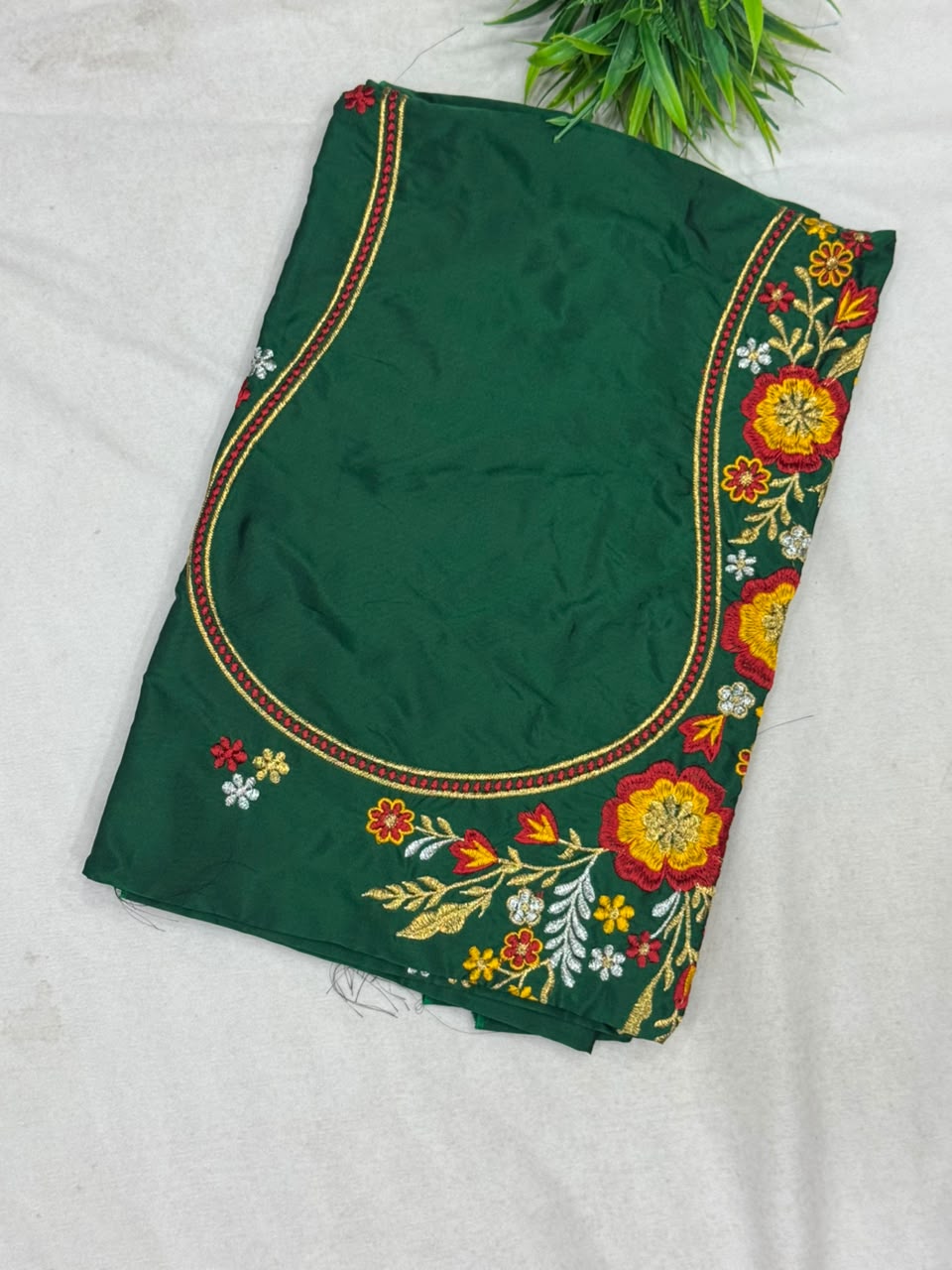 Unstitched Designer Work Blouses