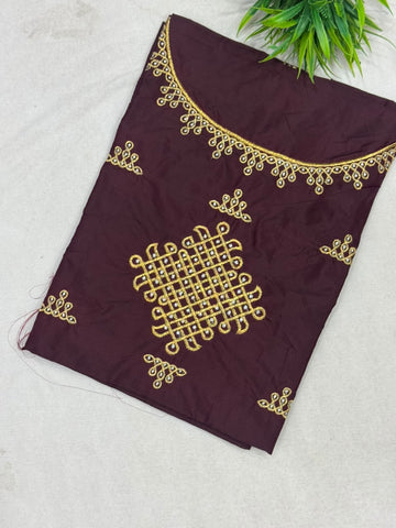 Unstitched Designer Work Blouses