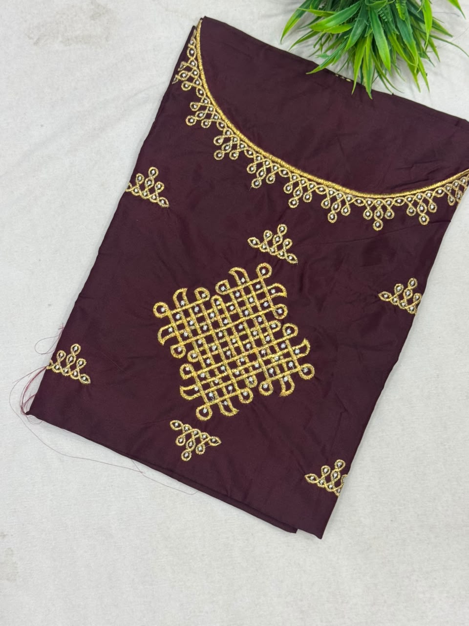 Unstitched Designer Work Blouses