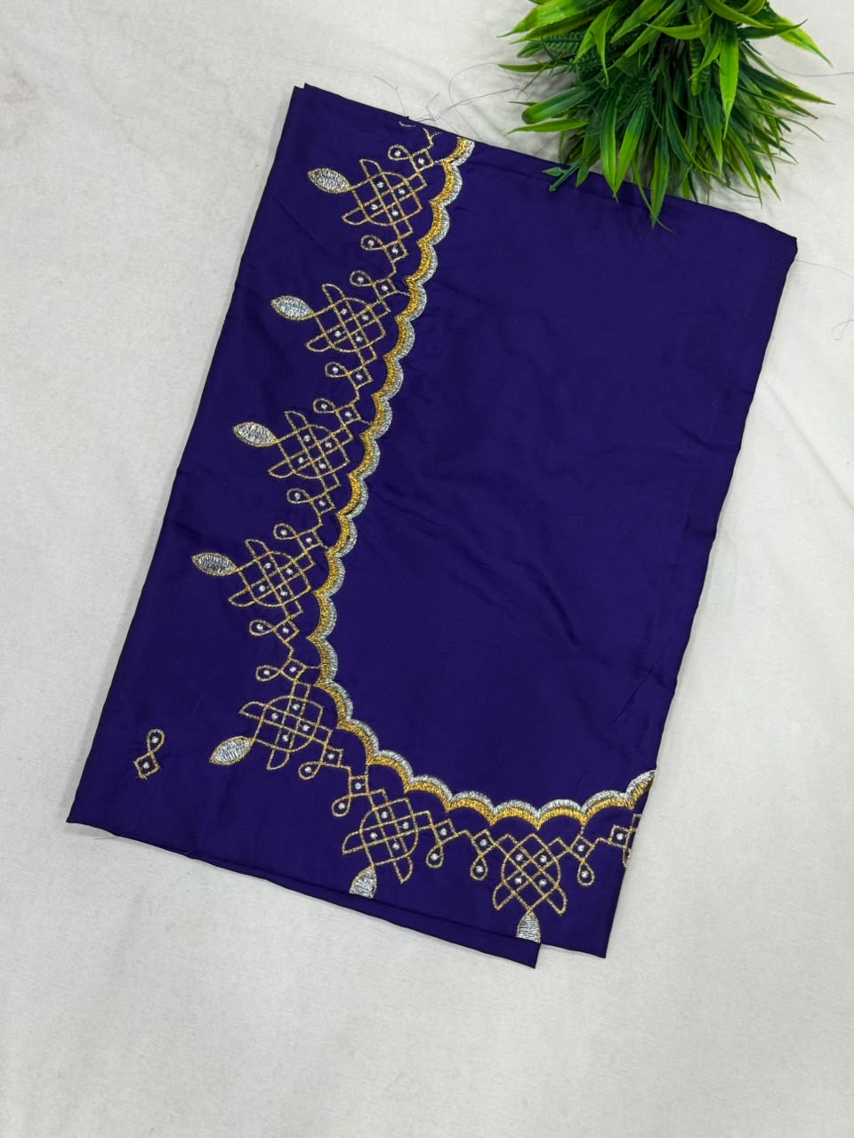 Unstitched Designer Work Blouses