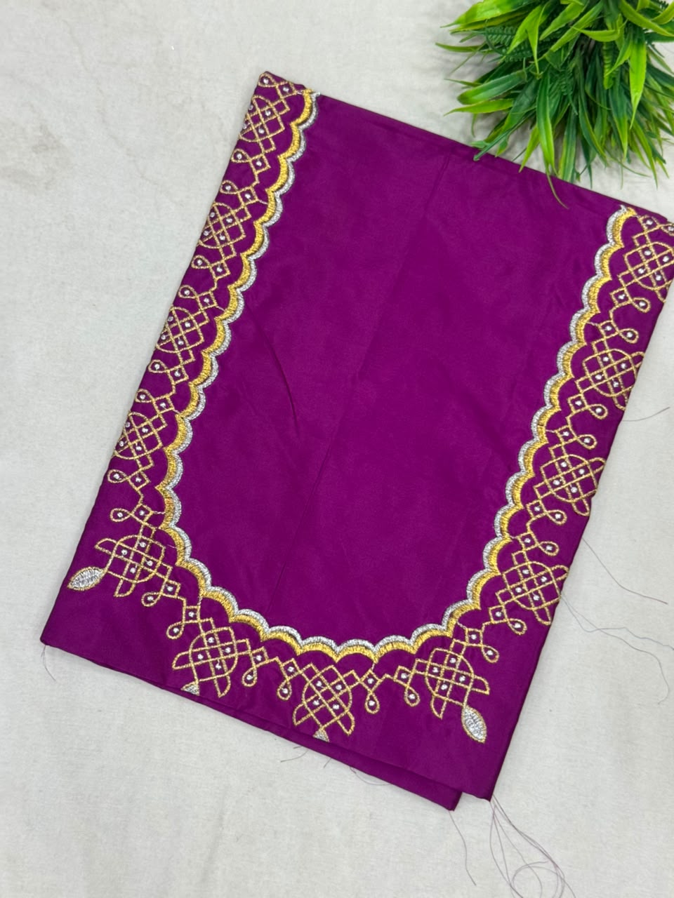 Unstitched Designer Work Blouses