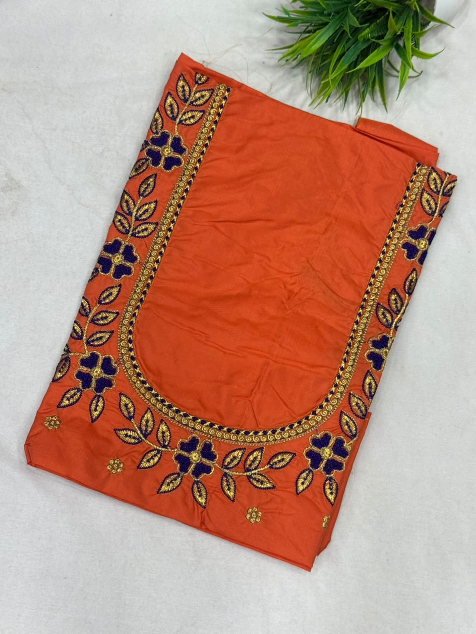 Unstitched Designer Work Blouses