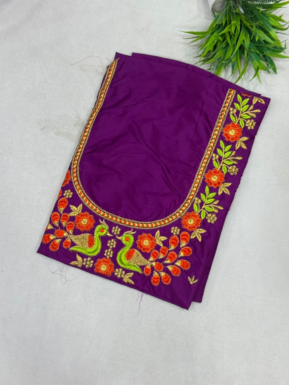 Unstitched Designer Work Blouses