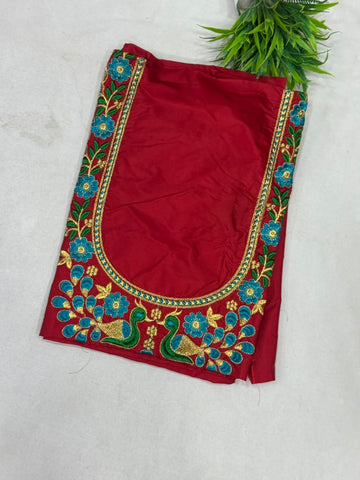 Unstitched Designer Work Blouses