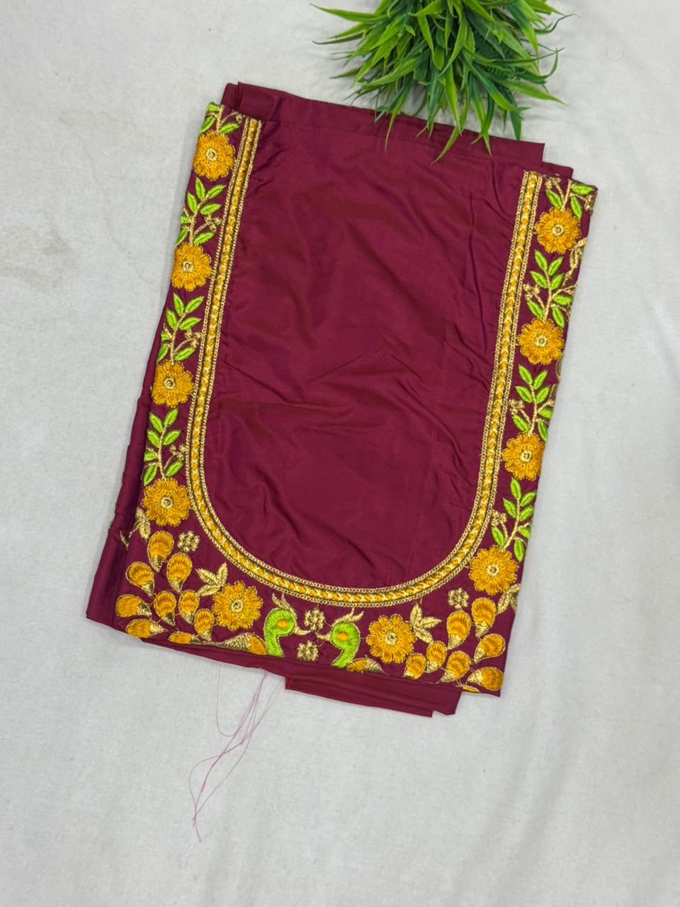 Unstitched Designer Work Blouses