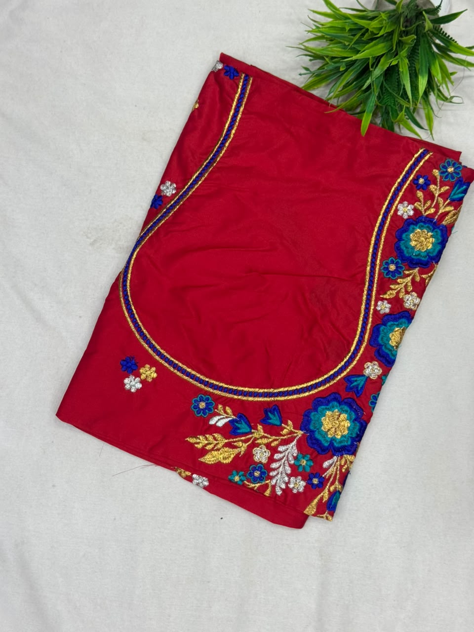 Unstitched Designer Work Blouses