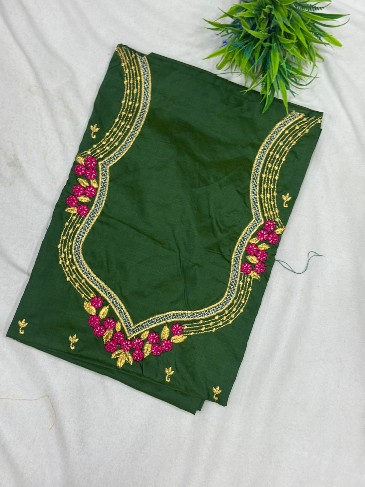 Unstitched Designer Work Blouses