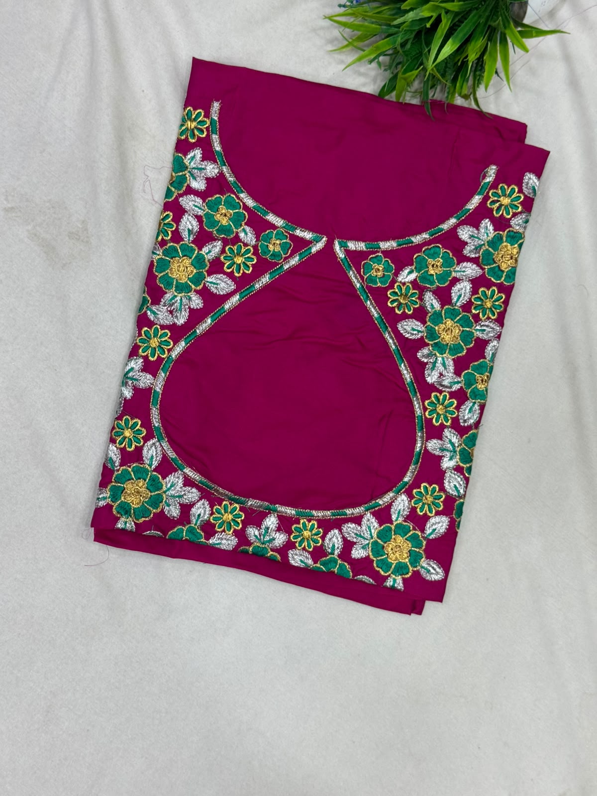 Unstitched Designer Work Blouses