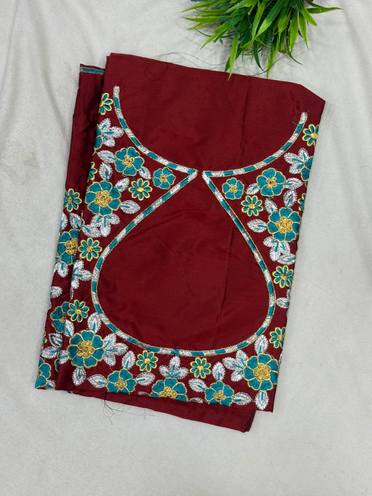 Unstitched Designer Work Blouses