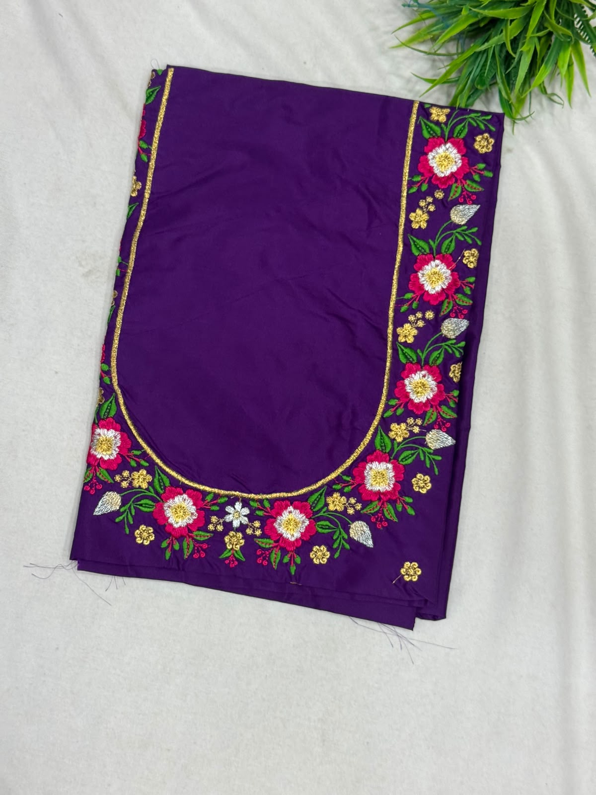 Unstitched Designer Work Blouses