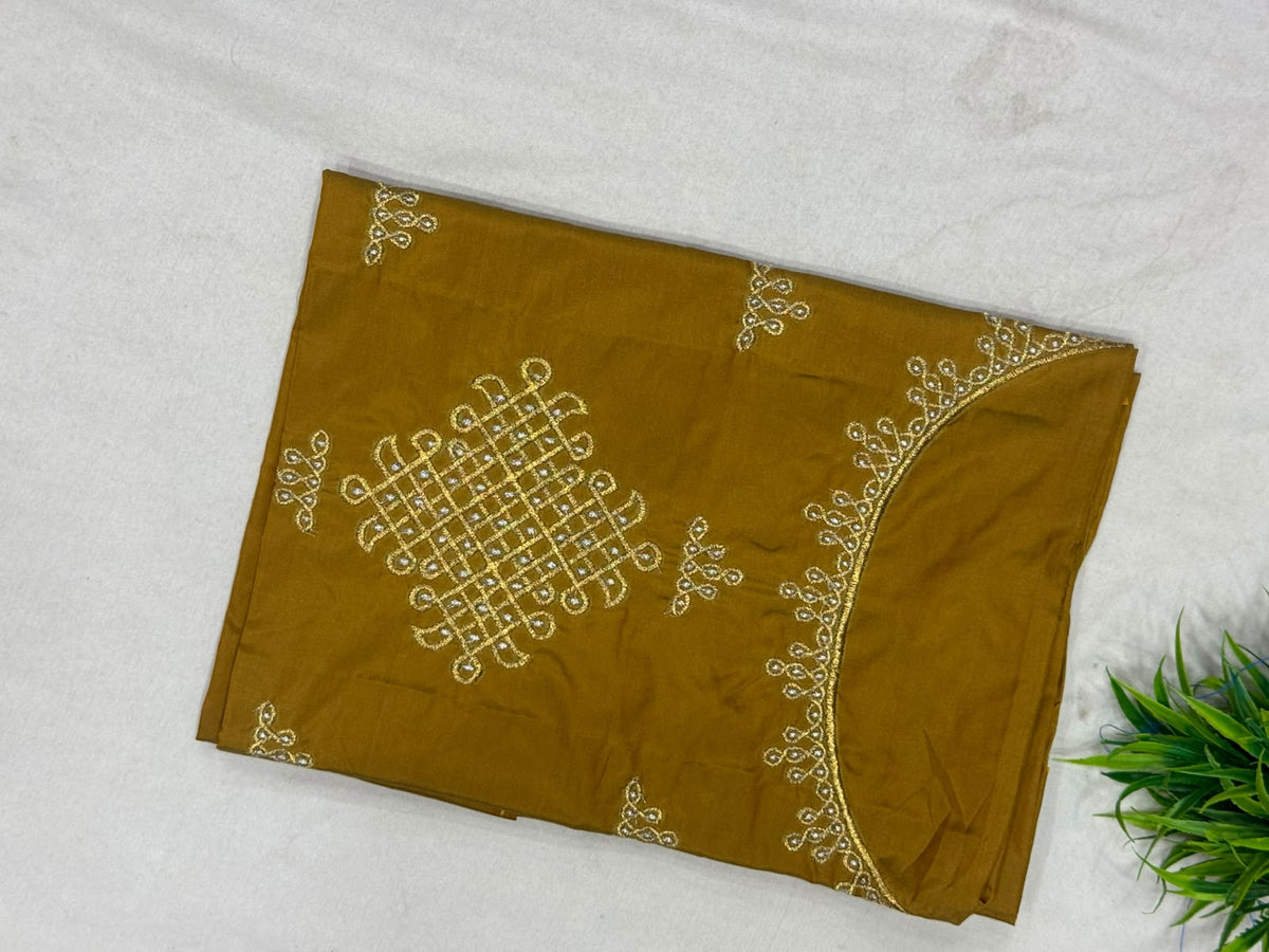 Unstitched Designer Work Blouses