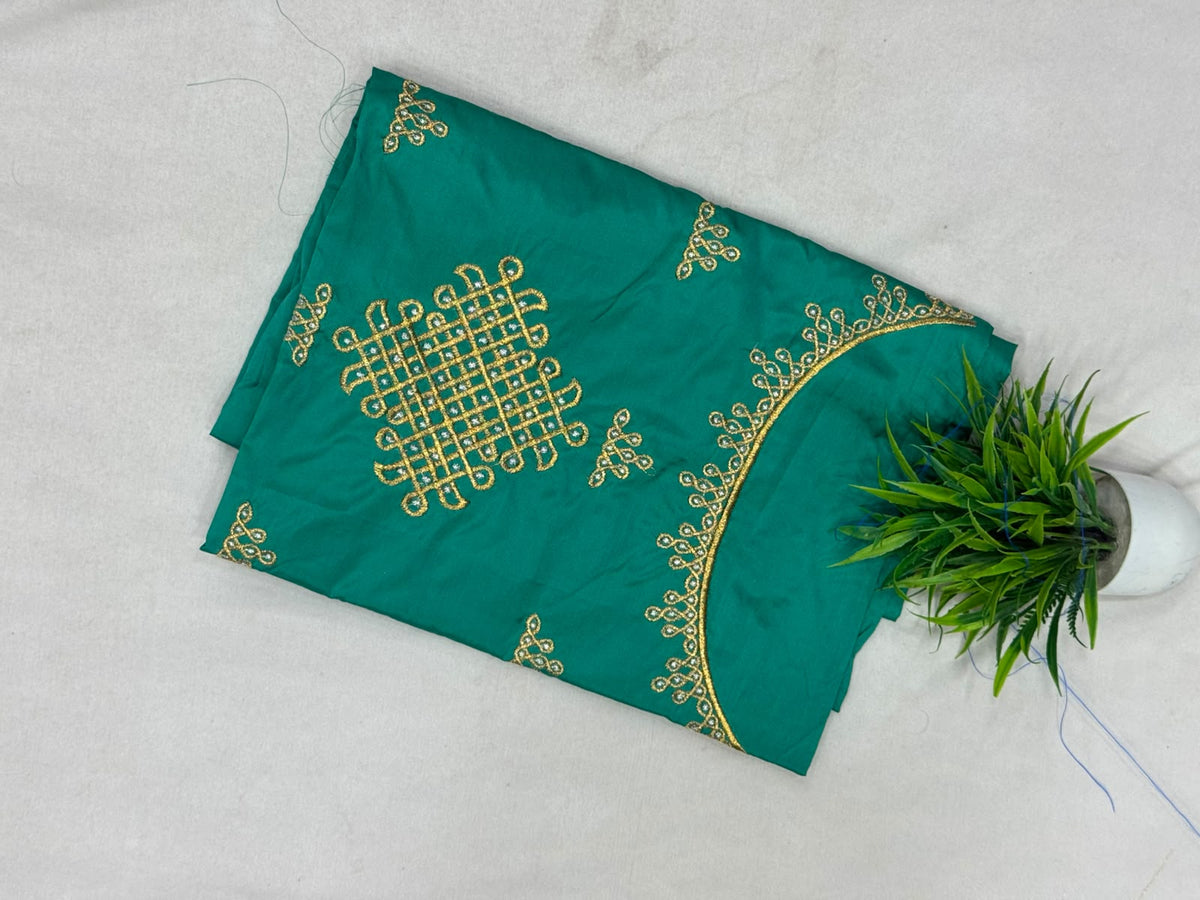 Unstitched Designer Work Blouses