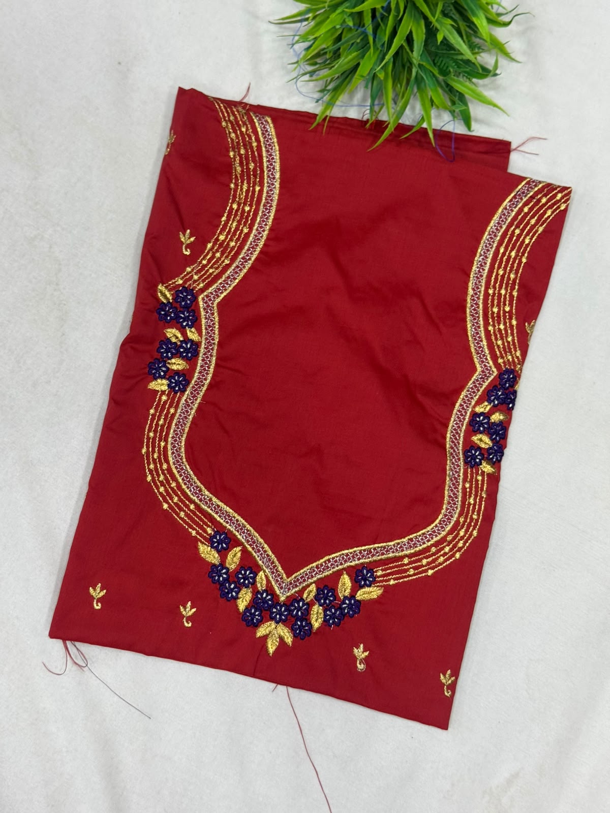 Unstitched Designer Work Blouses