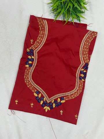 Unstitched Designer Work Blouses