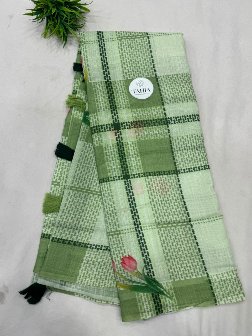 100 Count Lenin Sarees