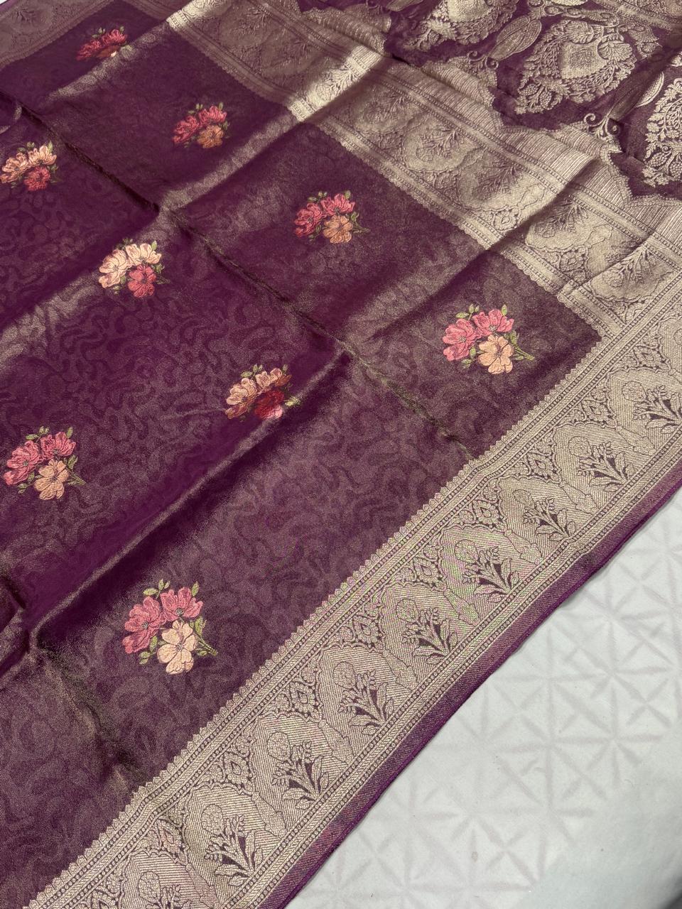 Kundhan Silk Sarees