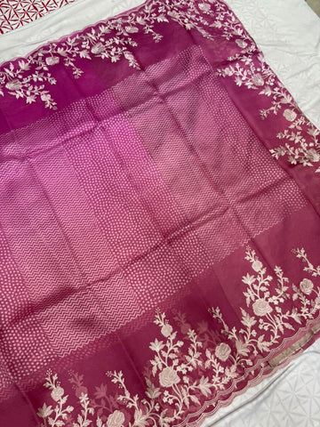 Pure Organza Sarees