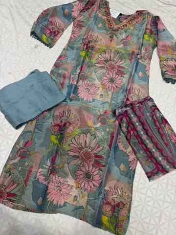 3Pc Set Ladies Dresses