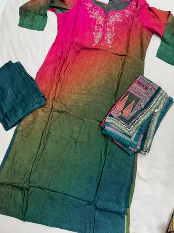 3Pc Set Ladies Dresses