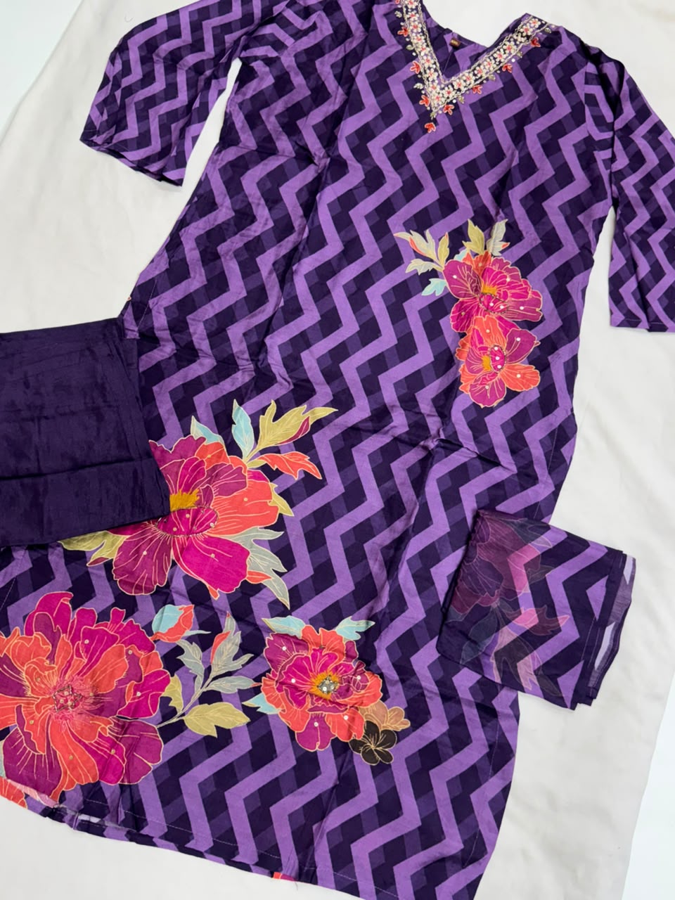 3Pc Set Ladies Dresses