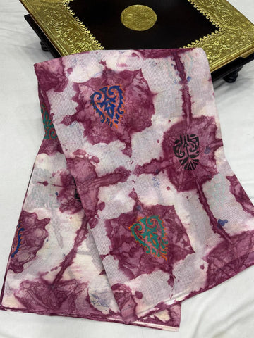 Pure Cotton Batik Sarees