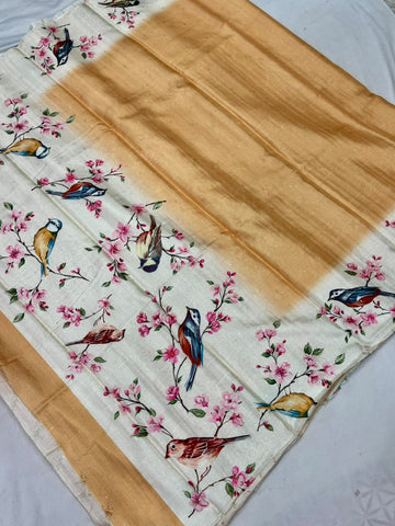 Fancy Silk Tusser Sarees
