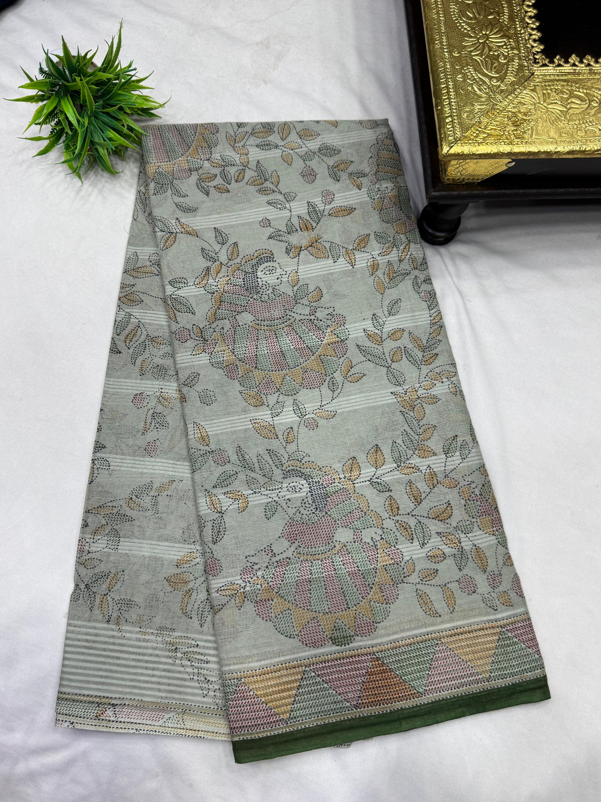 Cotton Batik Saree