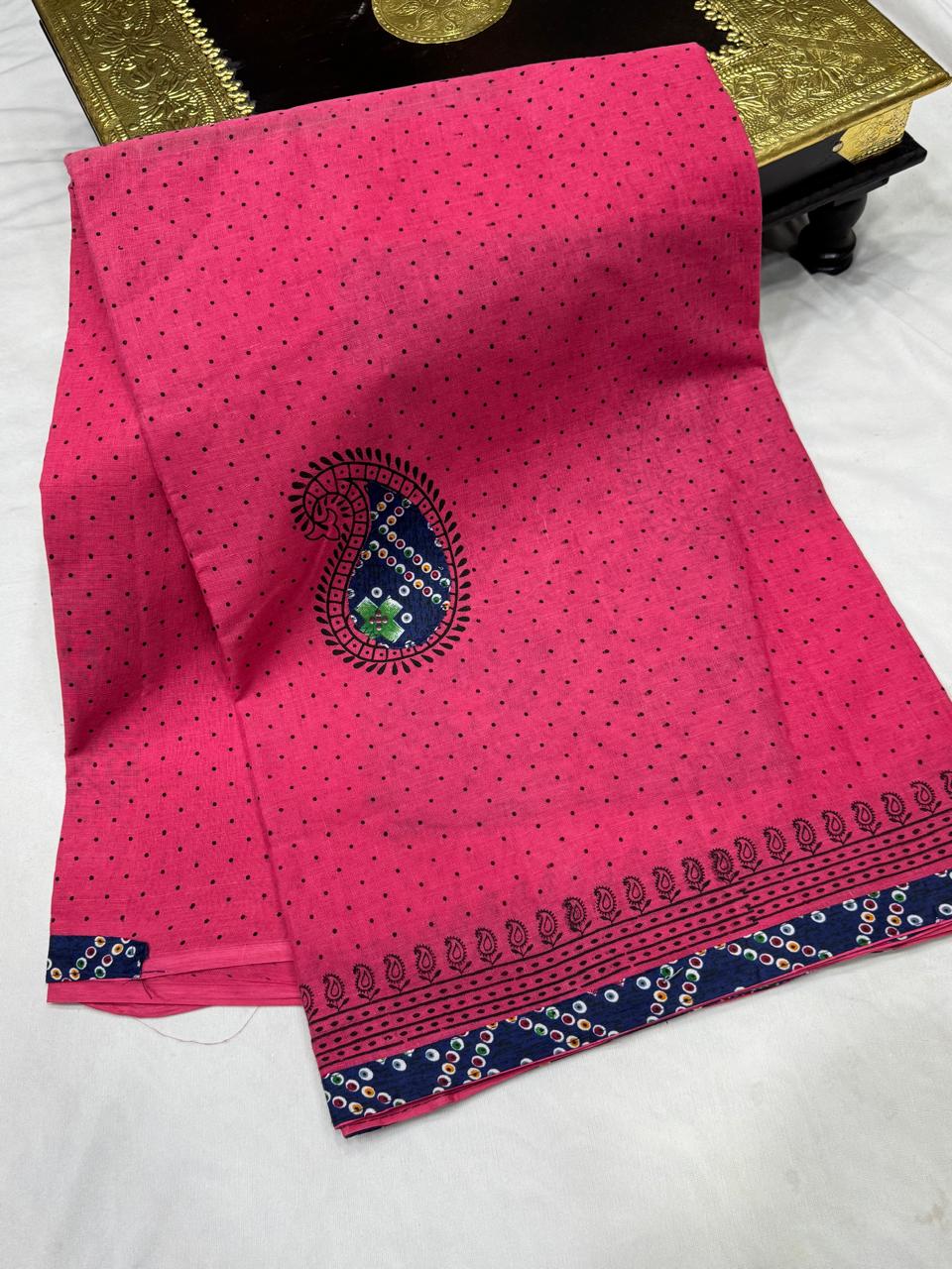 Cotton Batik Saree