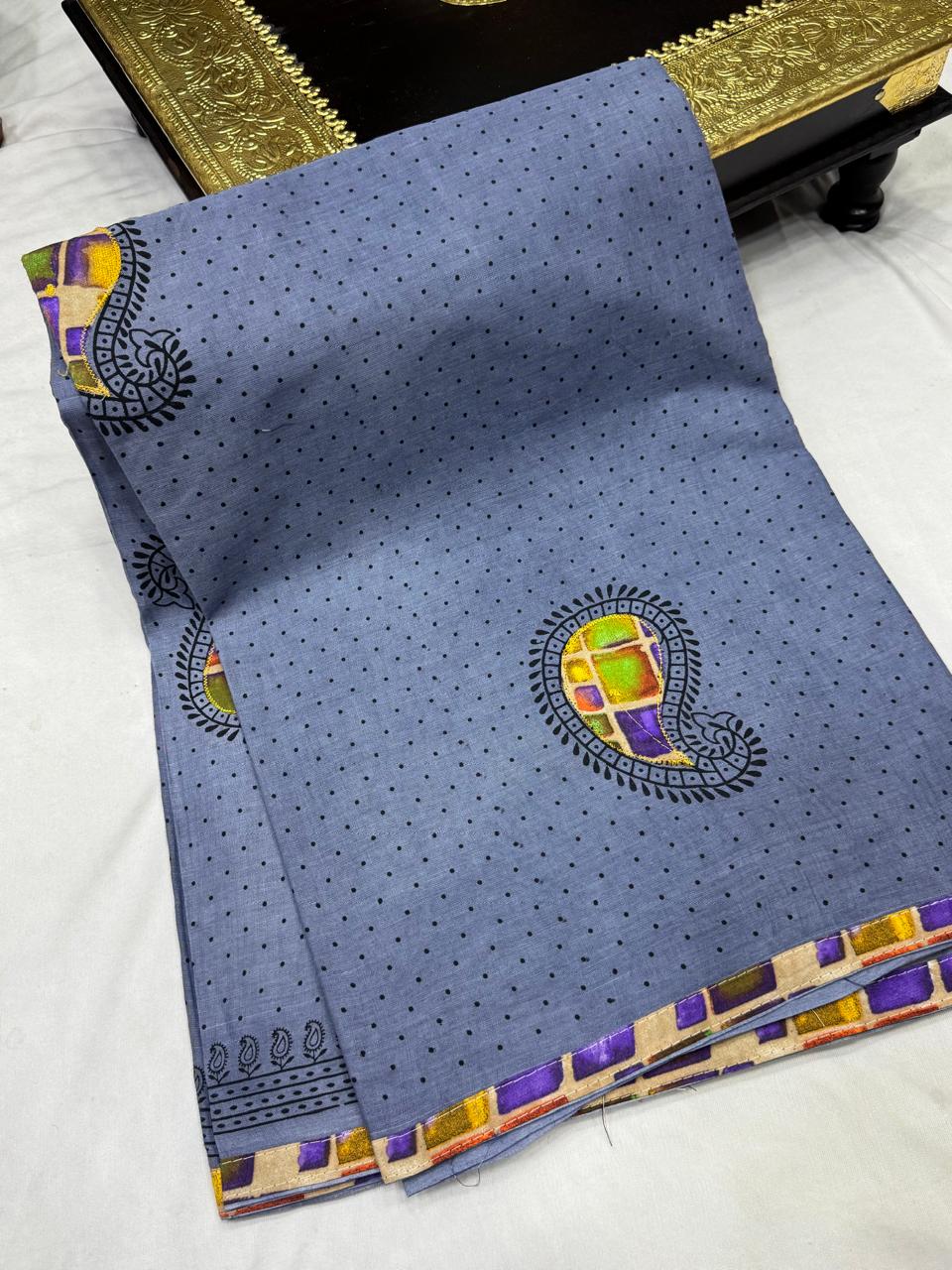 Cotton Batik Saree