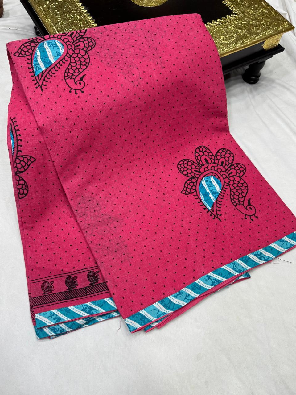 Cotton Batik Saree