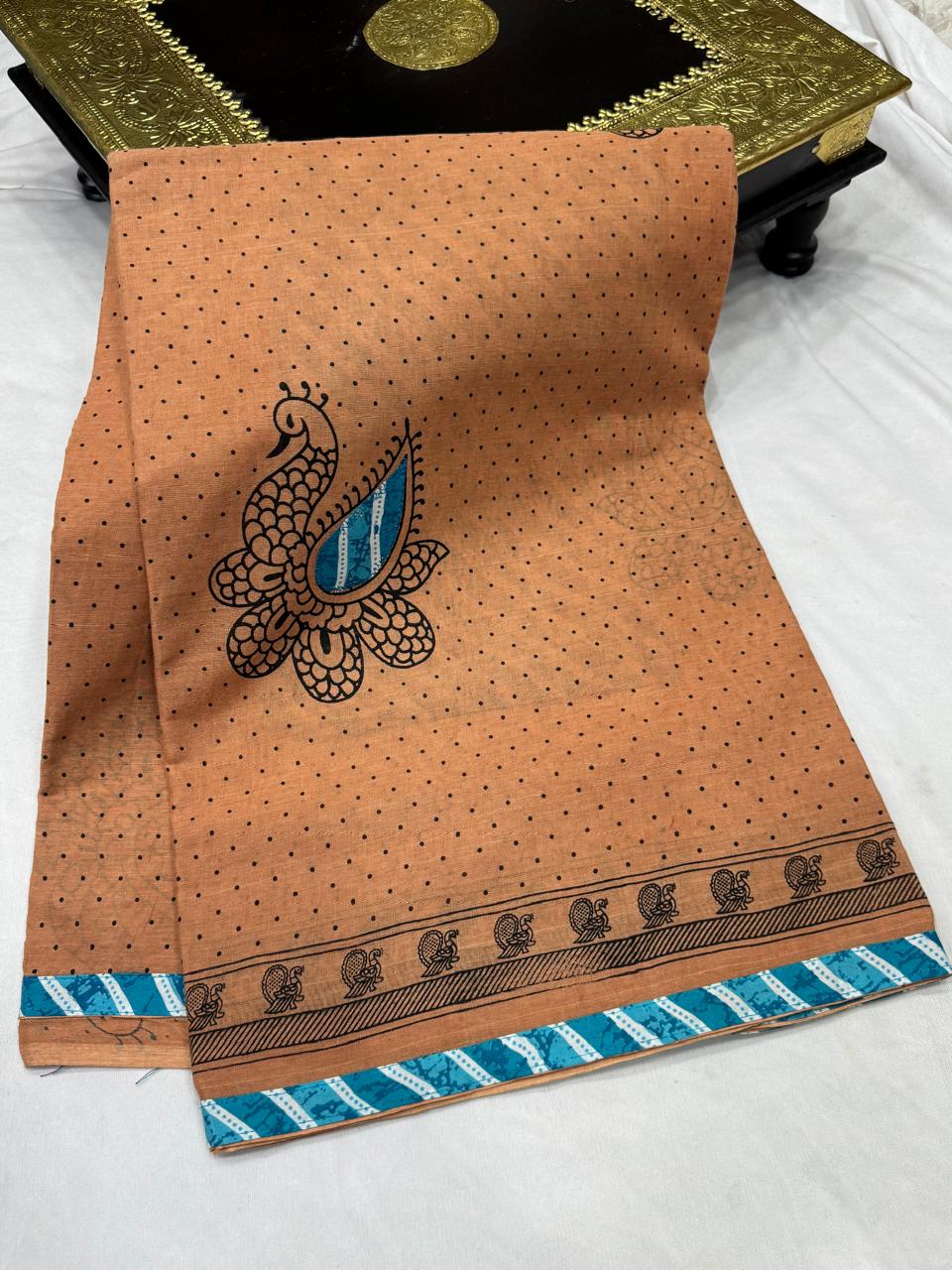 Cotton Batik Saree