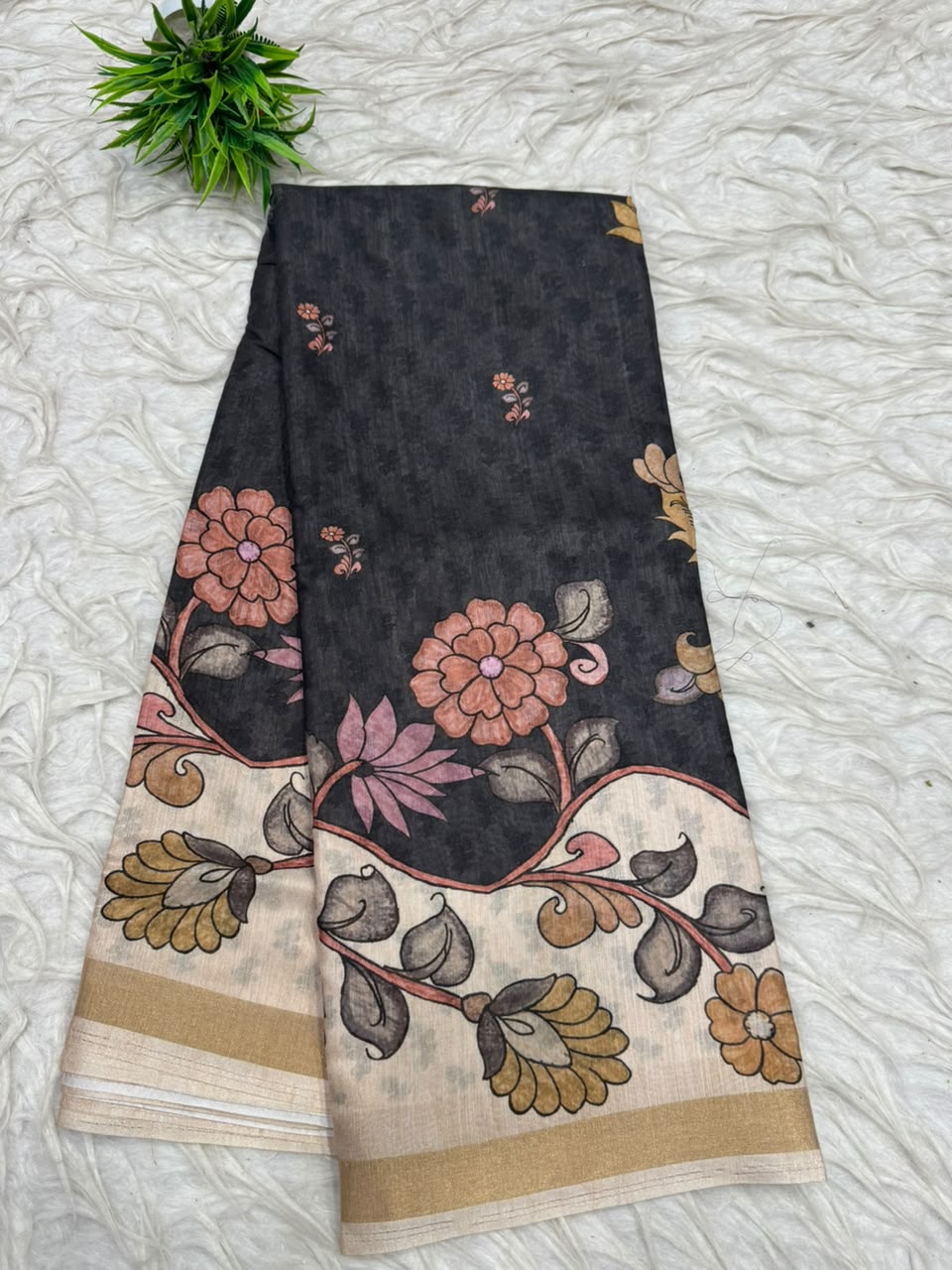 Butter Cotton Sarees