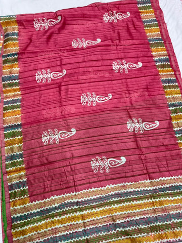 Silk Tusser Sarees