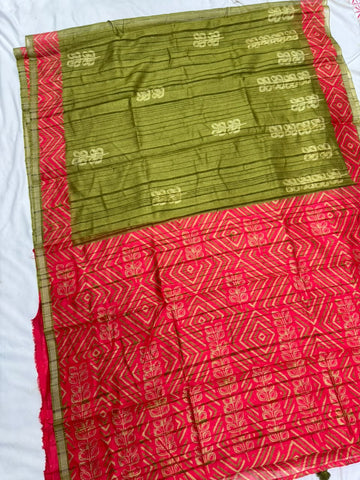 Silk Tusser Sarees