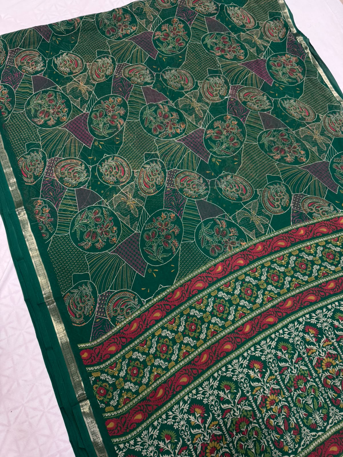 Glass Georgette Sarees