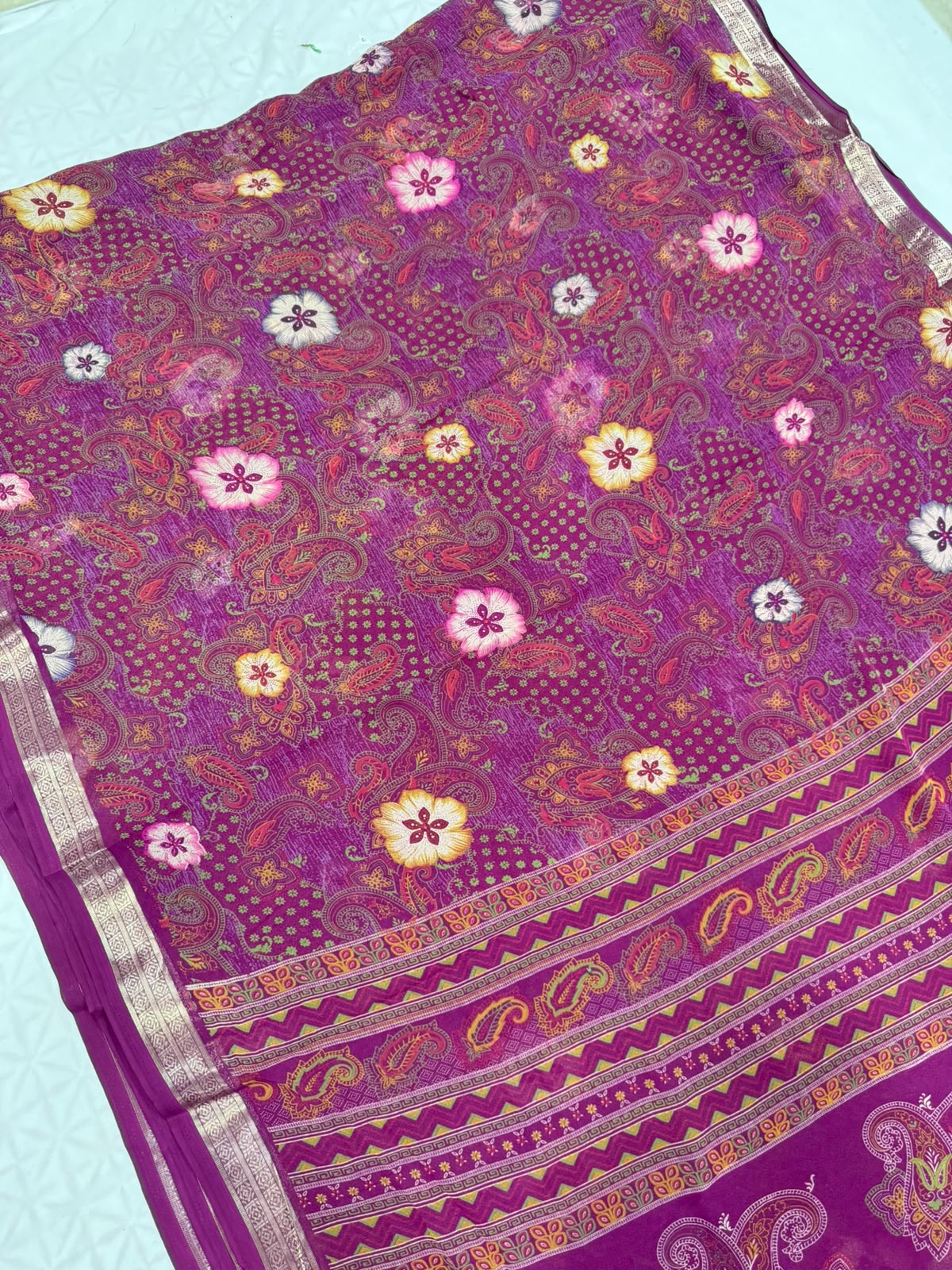 Glass Georgette Sarees