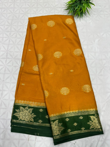 Mysore Crape Sarees