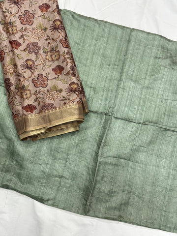 Chanderi tusser Dress Materials
