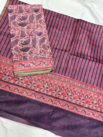 Chanderi tusser Dress Materials