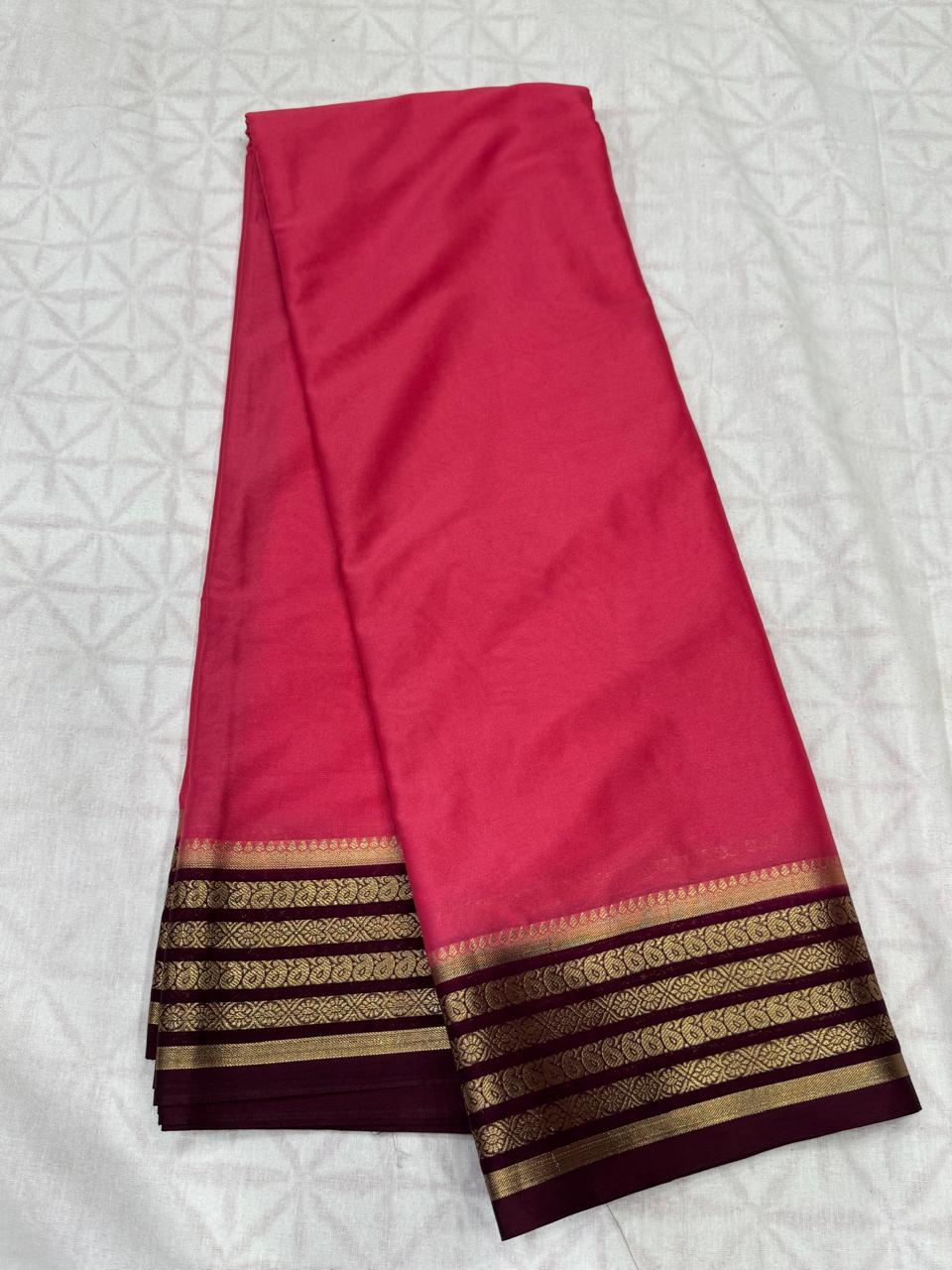 Mysore Crape Sarees