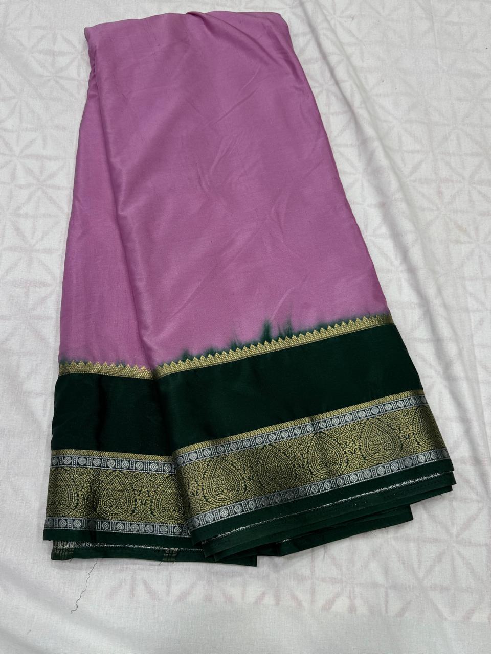 Mysore Crape Sarees
