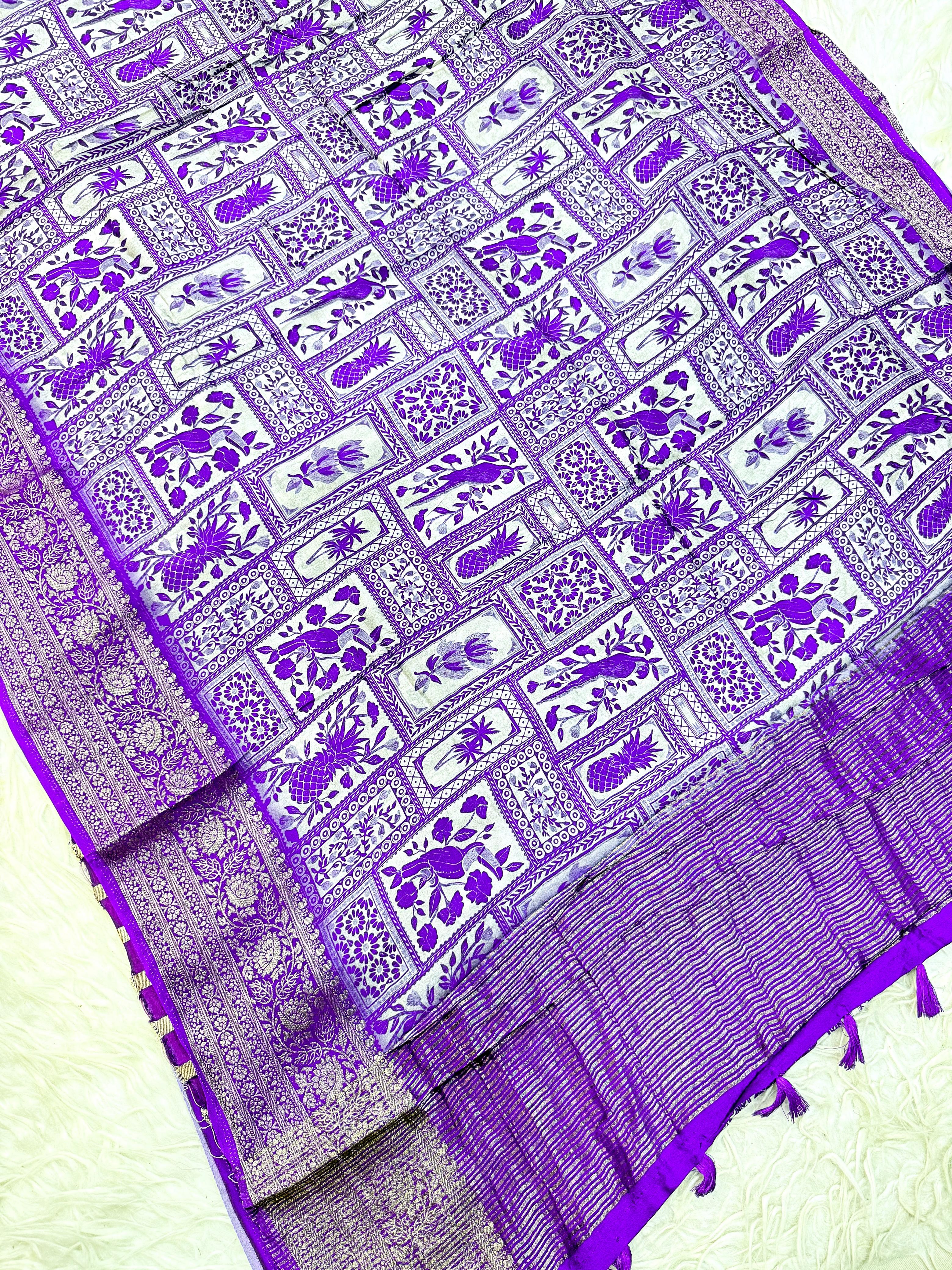 Pure Viscos Saree