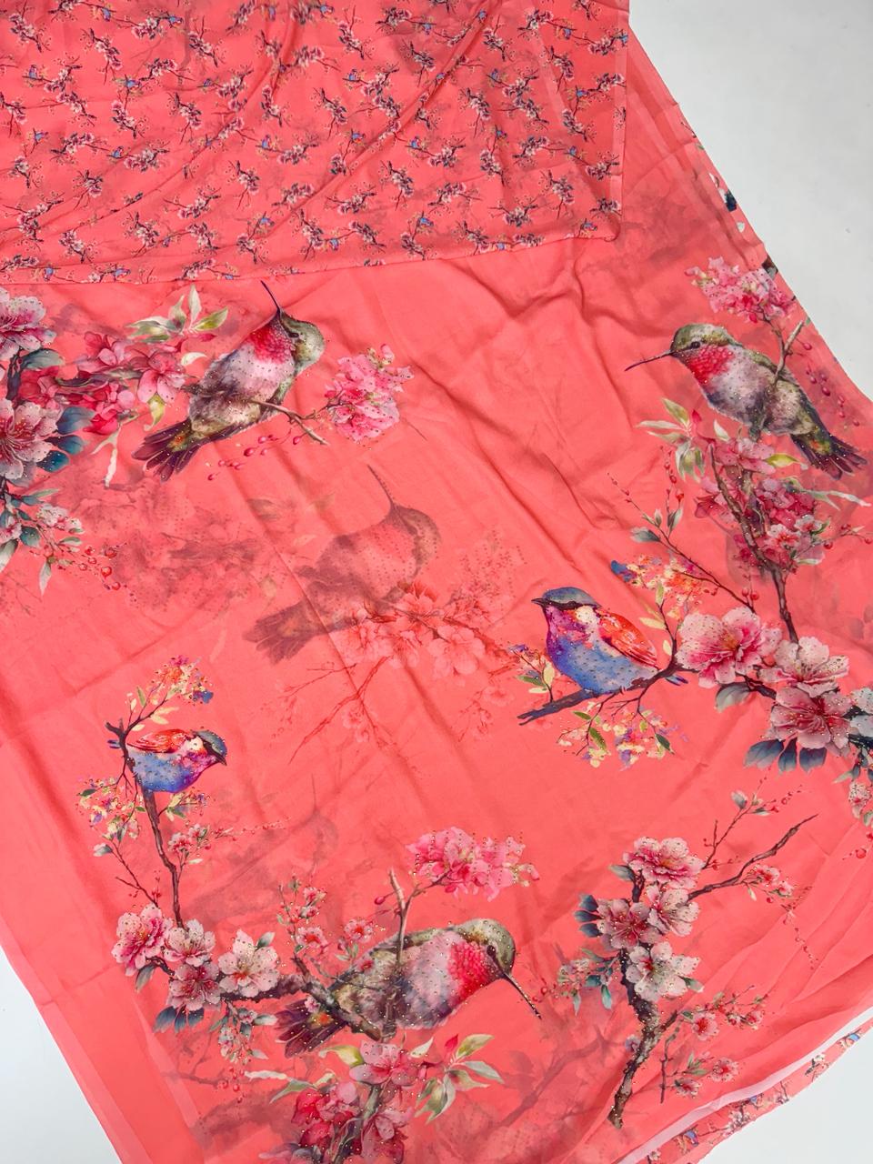 Georgette Saree