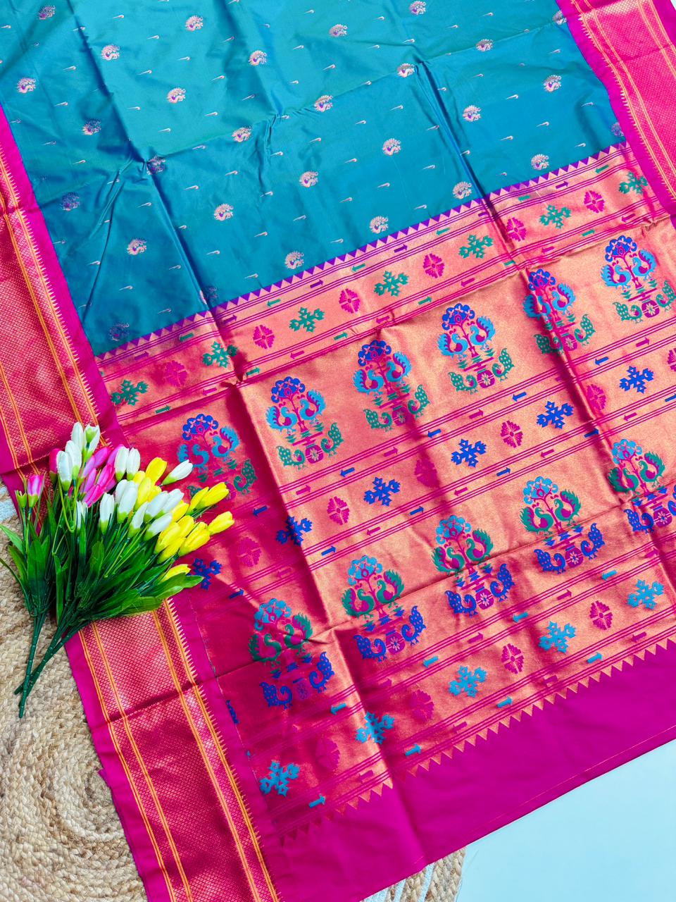 Pythani Elakal Butta Sarees