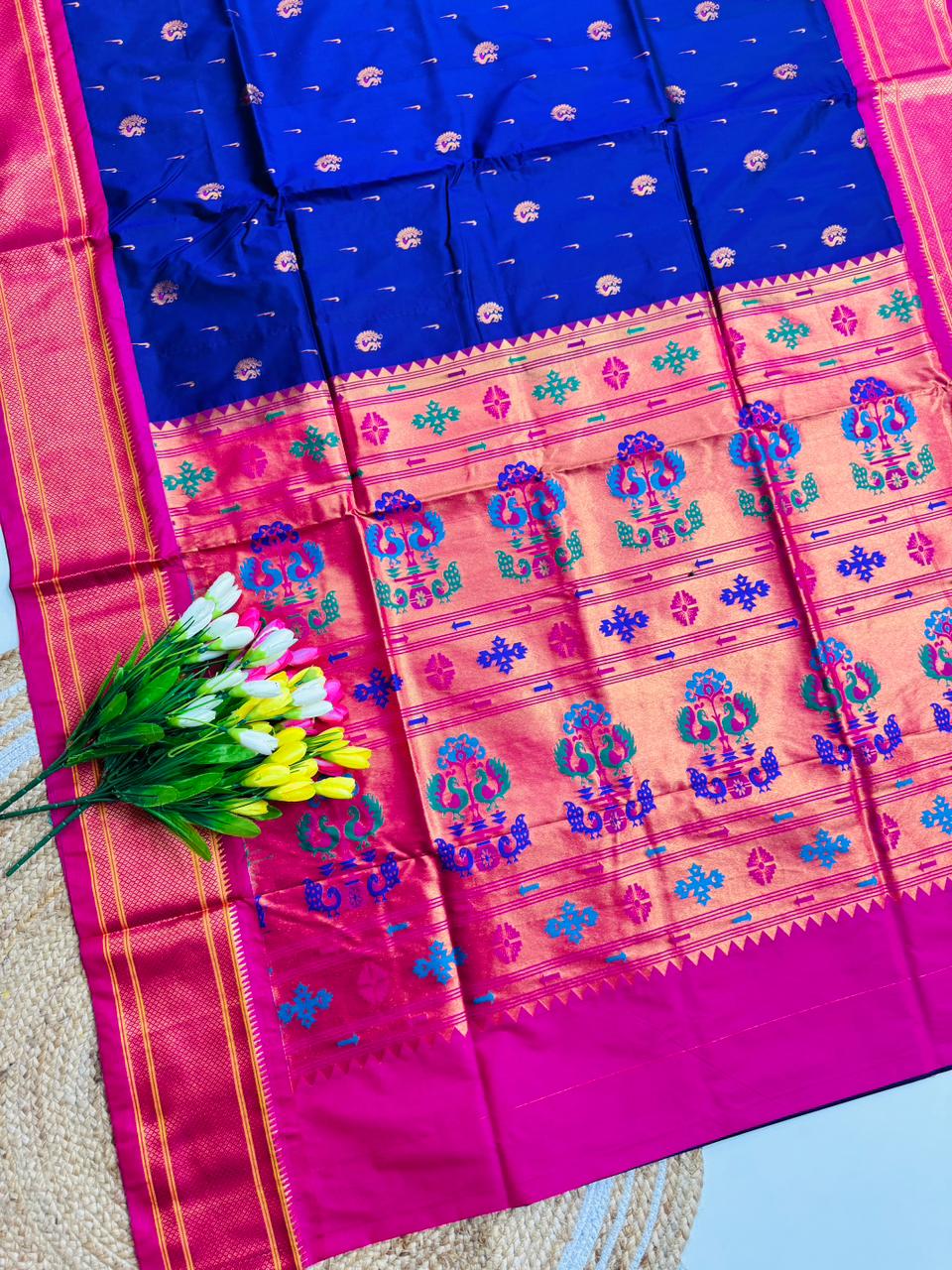 Pythani Elakal Butta Sarees
