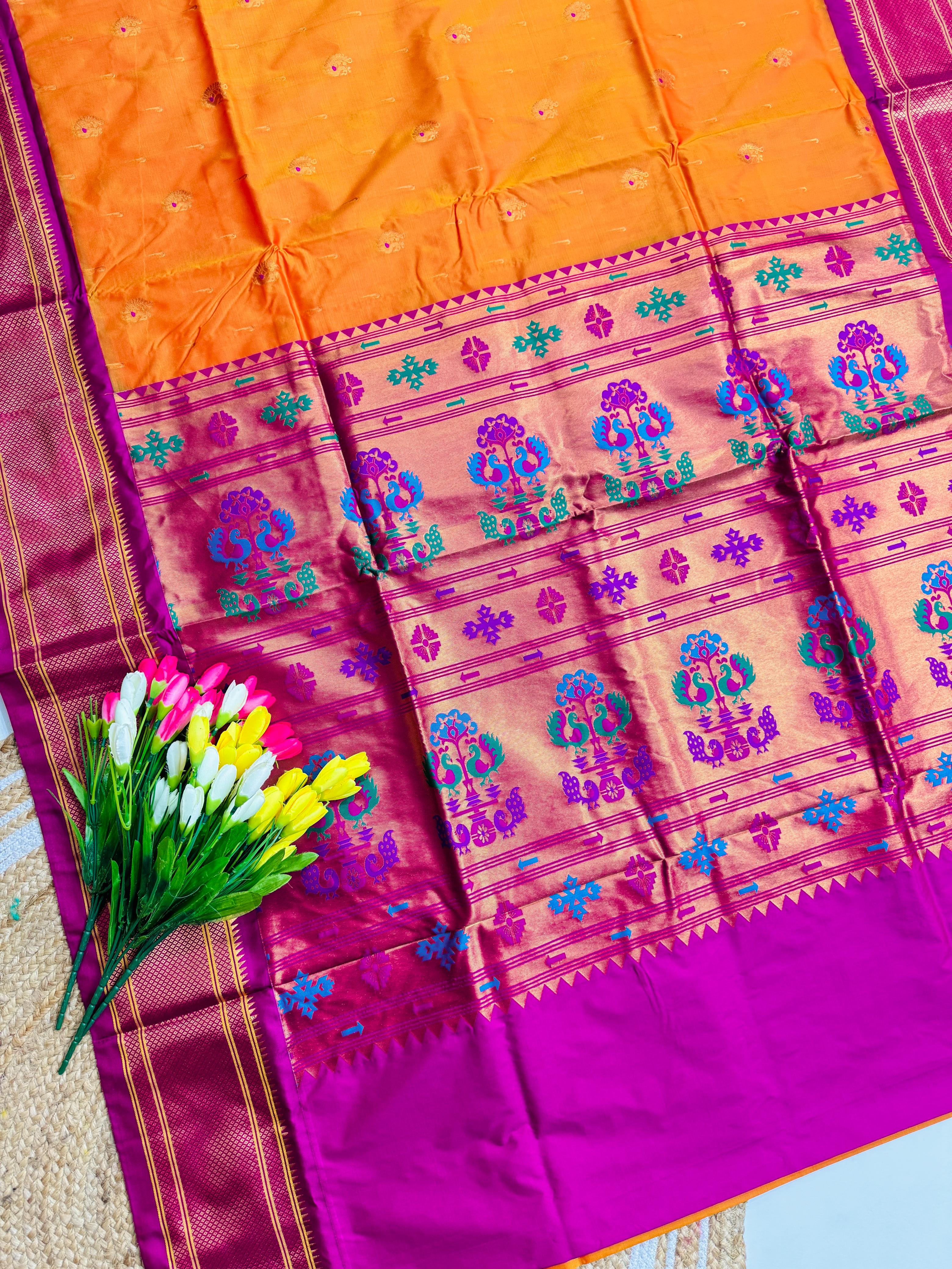 Pythani Elakal Butta Sarees