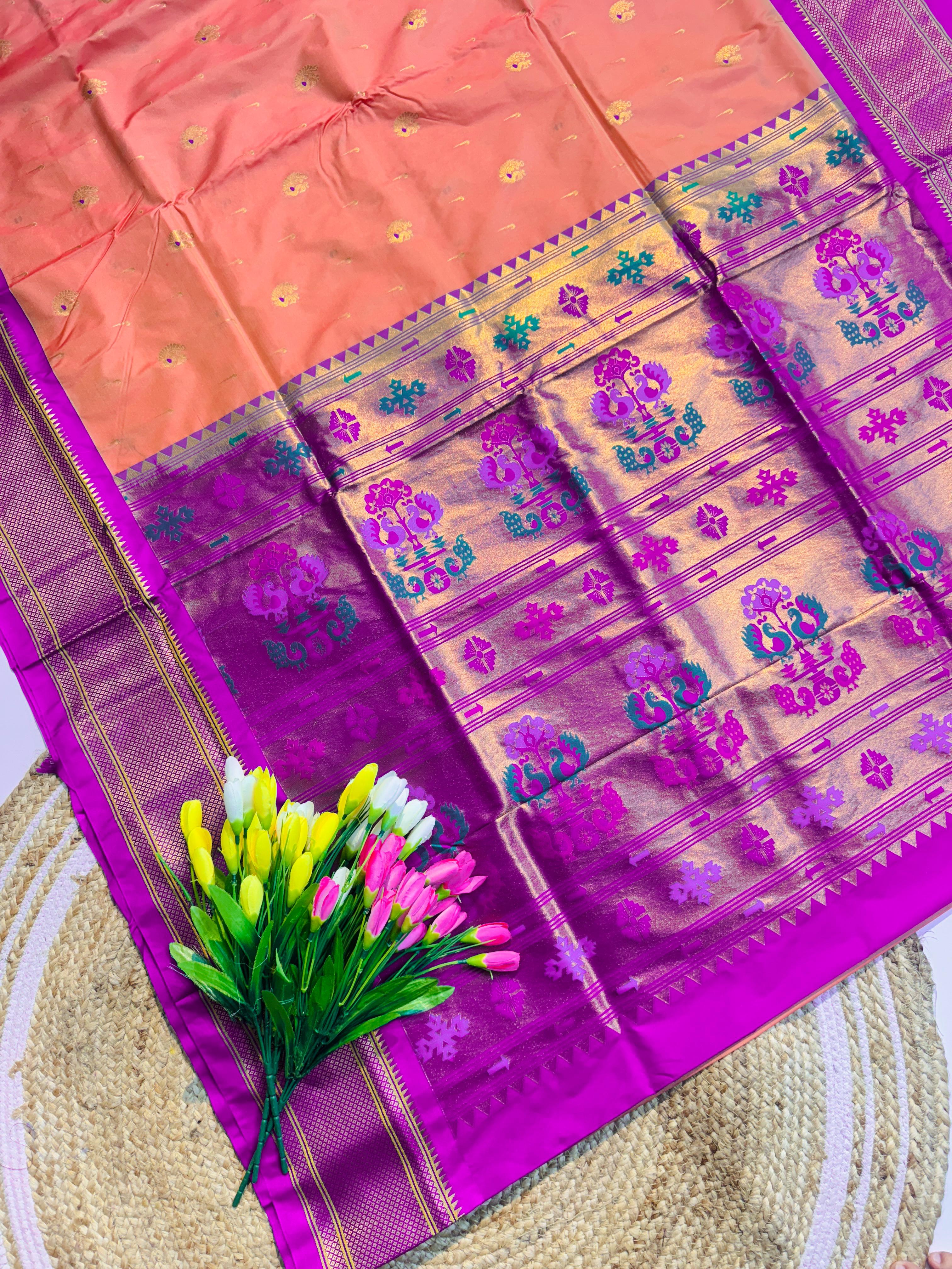 Pythani Elakal Butta Sarees