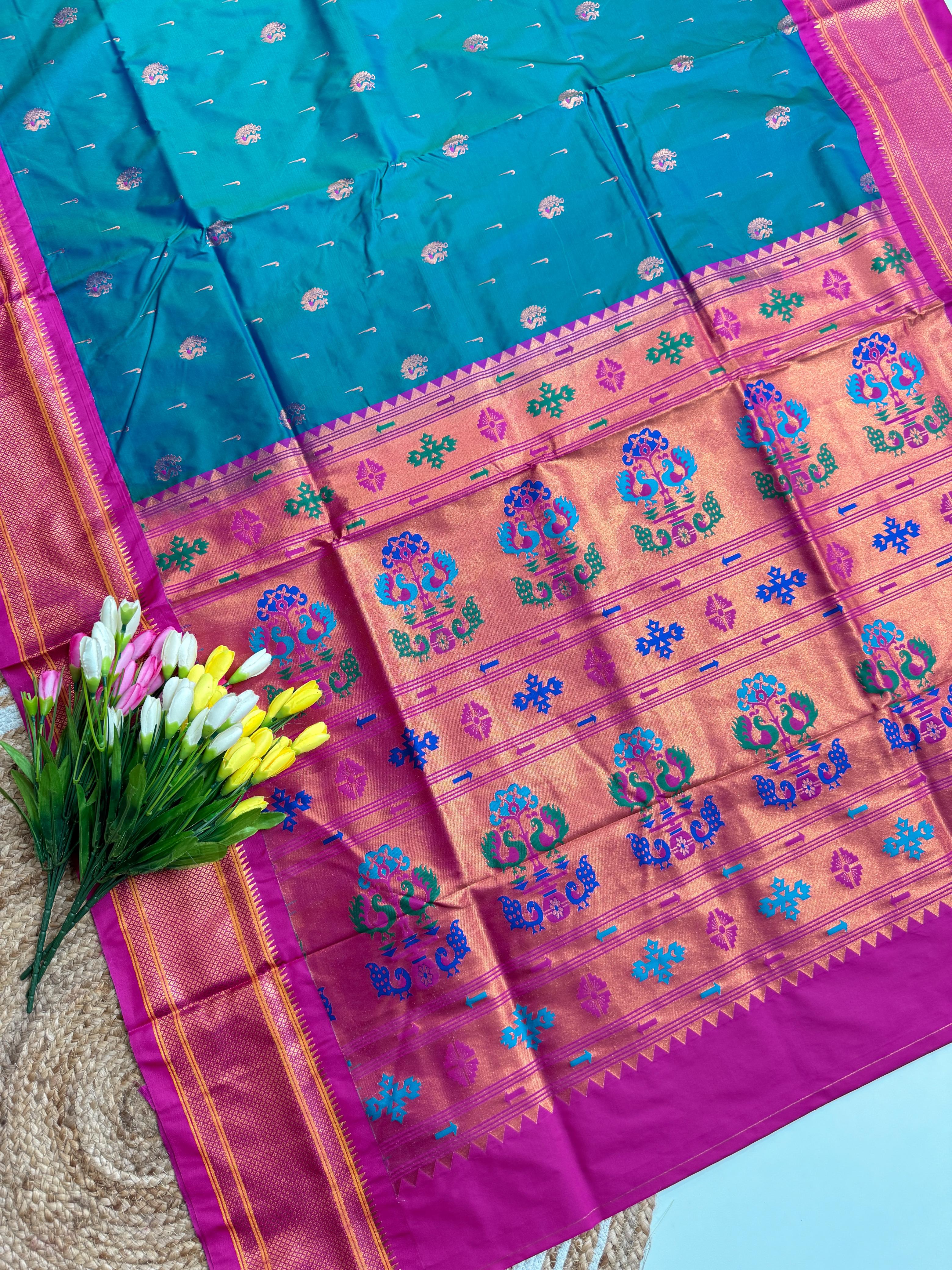 Pythani Elakal Butta Sarees