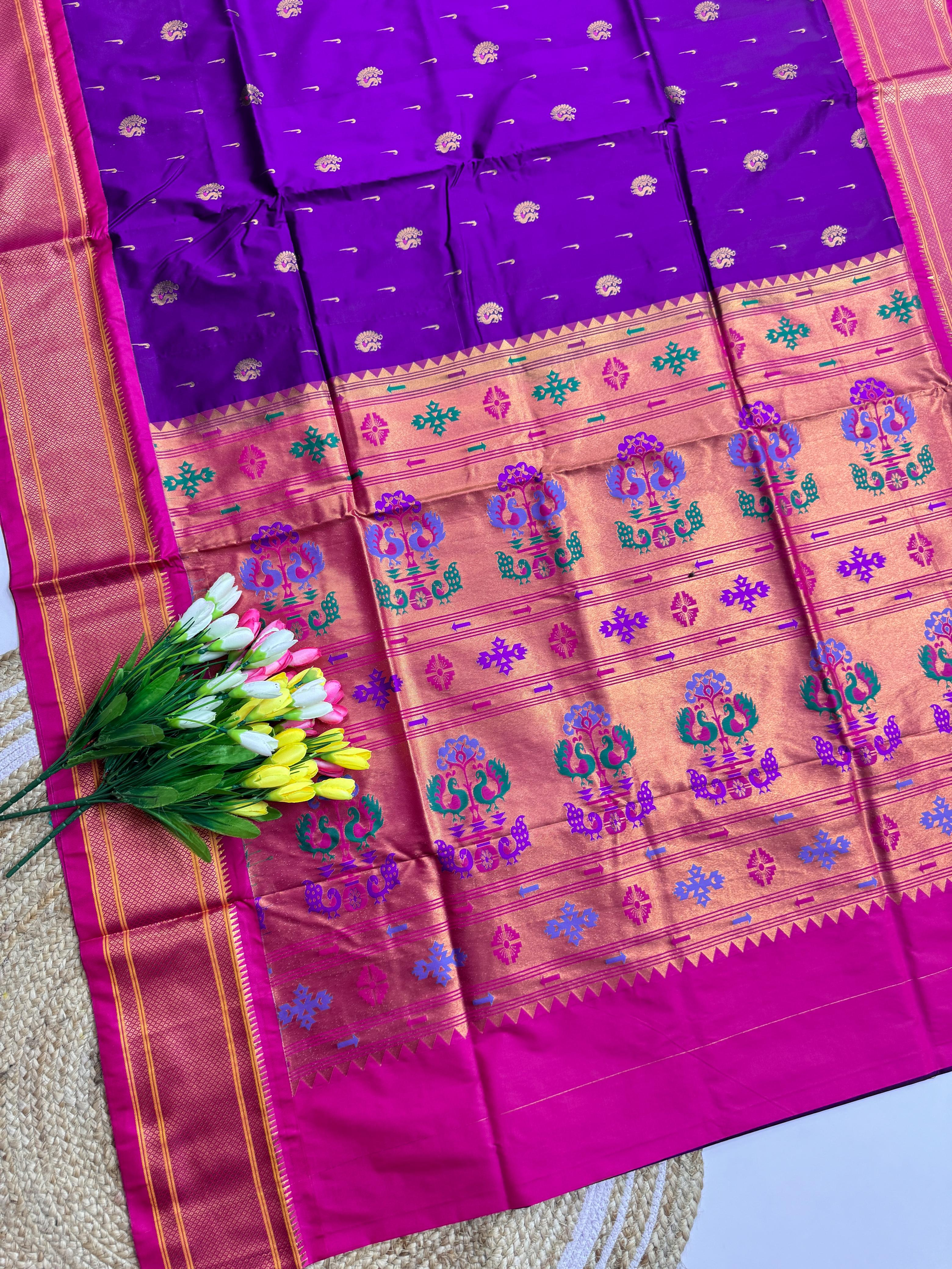 Pythani Elakal Butta Sarees